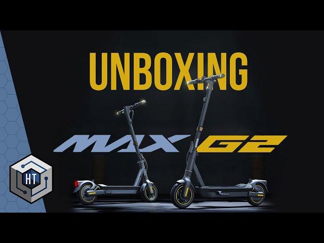 Segway-Ninebot MAX G2 D:  E-Scooter Unboxing & Vergleich mit G30D2 