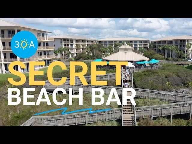 SECRET Beach Bar in Seagrove Beach, Florida!