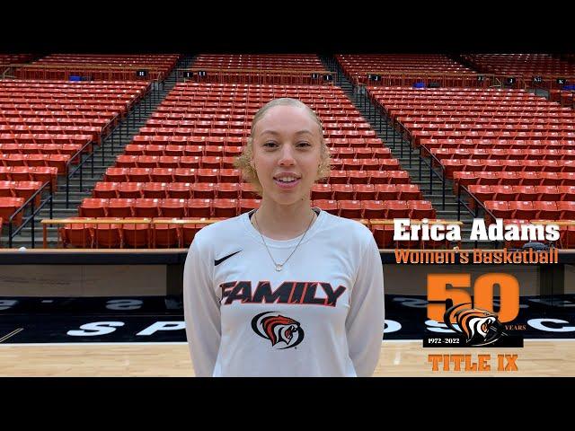 Erica Adams Discusses Title IX