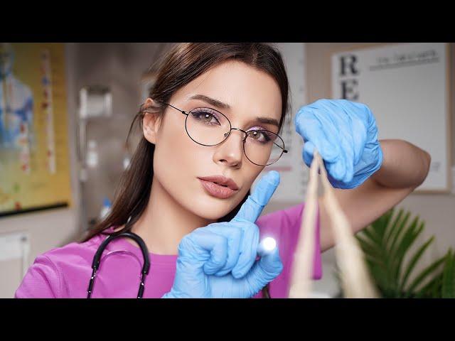 ASMR Unpredictable : Cranial Nerves ALL OVER ThE PlACe  (Exam , Roleplay)