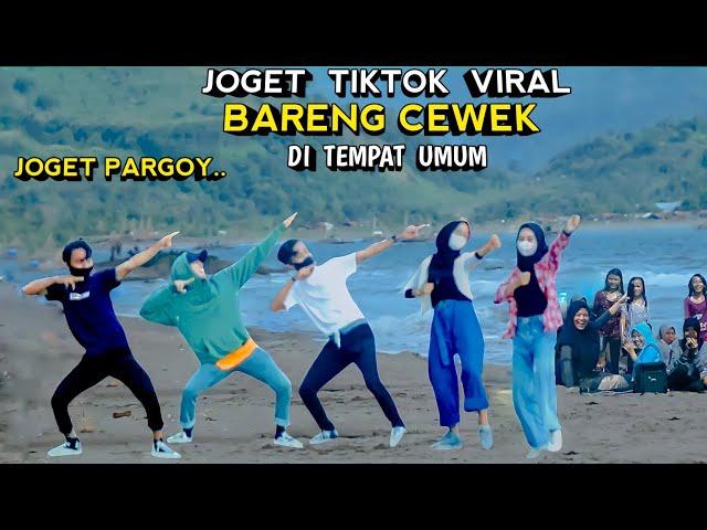 JOGET TIKTOK VIRAL BARENG CEWEK DI TEMPAT UMUM.. NGAKAK PARAH