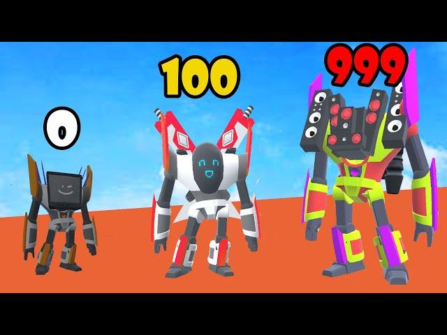 MECHANGELION ROBOT FIGHTING - Walkthrough Gameplay Part 2 - NEW GAME (iOS Android)