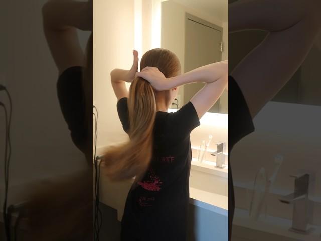 How to do a BALLET BUN!🩰‍️ #balletbun #balletcore #tutorial #shorts