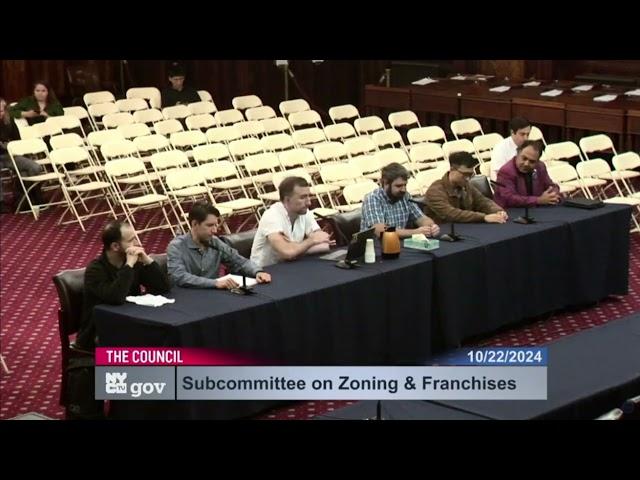 My City of Yes testimony at City Hall