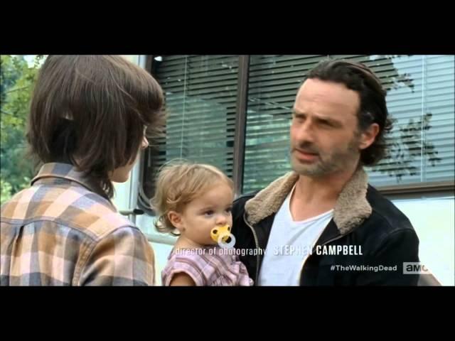 The Walking Dead - Season 6 - Rick tells Carl about Michonne