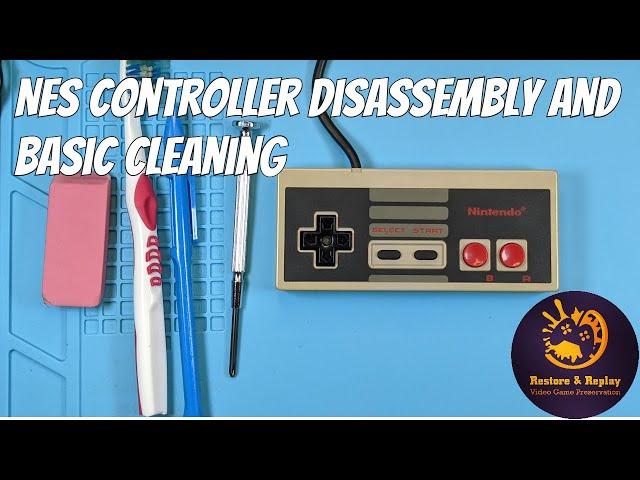 NES Controller disassembly and basic cleaning