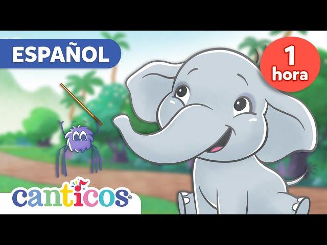 1 hour of songs in Spanish | Spanish Song for Kids | Cartoons for babies and kids in Spanish