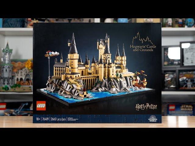 LEGO Harry Potter 76419 HOGWARTS CASTLE & GROUNDS Review! (2023)