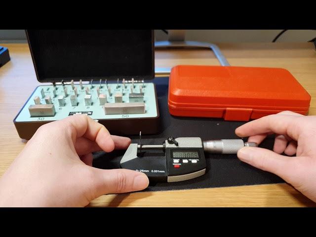 Cheap gage blocks and a new micrometer (first 4k video)