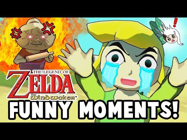 LINK'S GRANDMA IS ACTUALLY EVIL?! (Wind Waker HD Funny Moments)