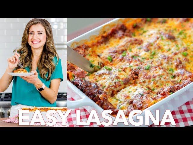 Beef Lasagna Recipe | Easy Dinner | -  Natasha's Kitchen