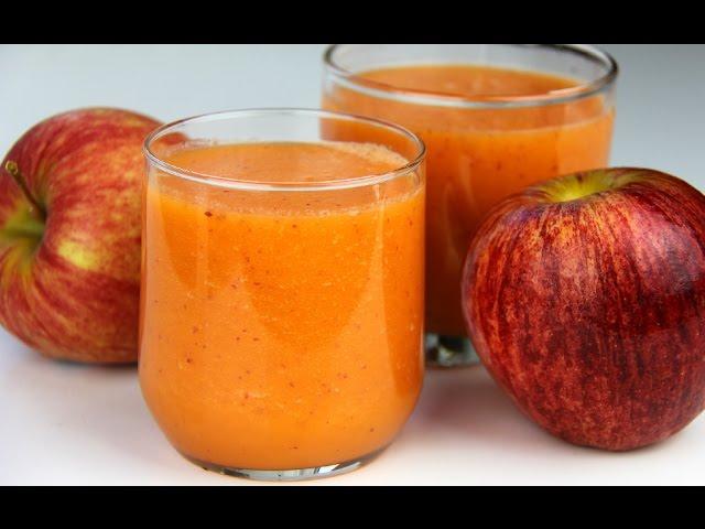 Apple Carrot Orange Smoothie Day 5 | CaribbeanPot.com