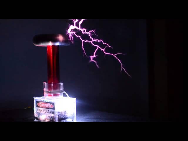 Tesla Coil Dubstep: Badinerie on oneTesla