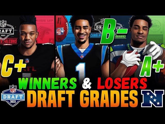 2023 NFL Draft Grades | WINNERS & LOSERS for the NFC