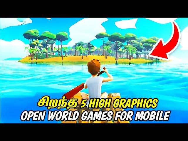 Best High Graphics Open World Games For Android & IOS In Tamil(தமிழ்)Most Realistic Games For Mobile