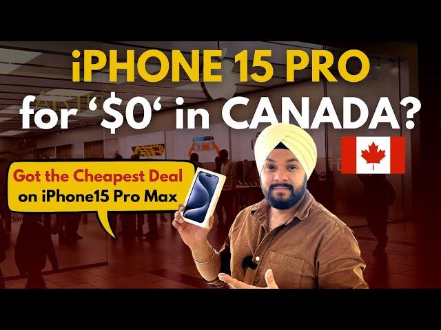 International Students buying expensive phones in Canada | Got a great deal in Canada 