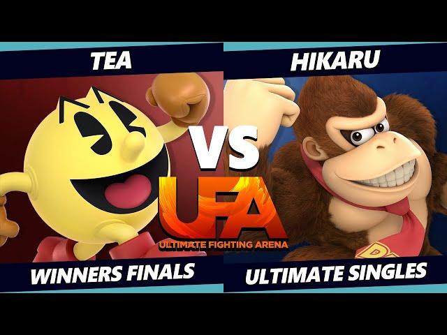 UFA 2022 Winners Finals - Tea (Pac-Man, Kazuya) Vs. HIKARU (Donkey Kong) SSBU Ultimate Tournament