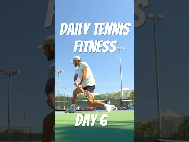 Daily tennis fitness - Day 6 plus my favorite song of the day