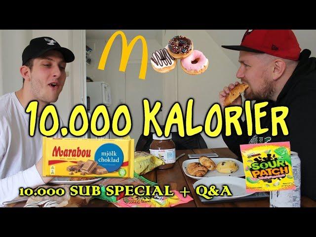 10.000 KALORIER CHALLENGE + Q&A = 10.000 SUB SPECIAL