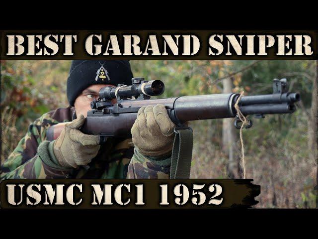 Best GARAND Sniper - USMC MC1 1952