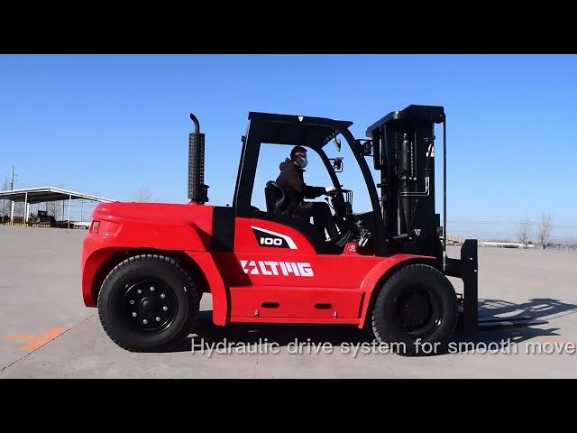 Reliable Power System- LTMG 10 Ton Diesel Forklift  FD100