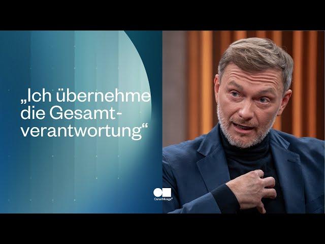 Nach dem Ampel-Aus: Wollten Sie die Wirtschaft oder die FDP retten, Herr Lindner? | Caren Miosga