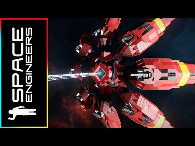 The XMA-01 Rafflesia V2!! - Space Engineers