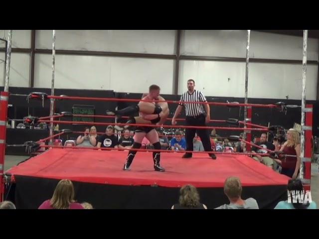 Shane Mercer Moonsault n' Battery to Pat Monix