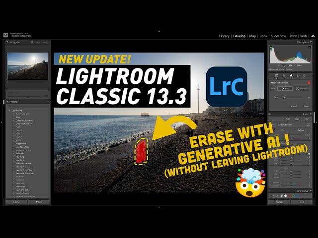 Lightroom Classic 13.3 Released - AI Generative Remove now in Lightroom