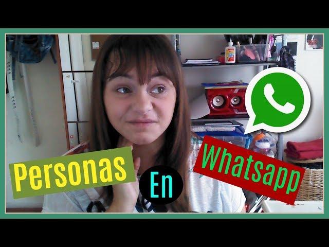 FranBlogs I Tipos de personas en whatsapp I