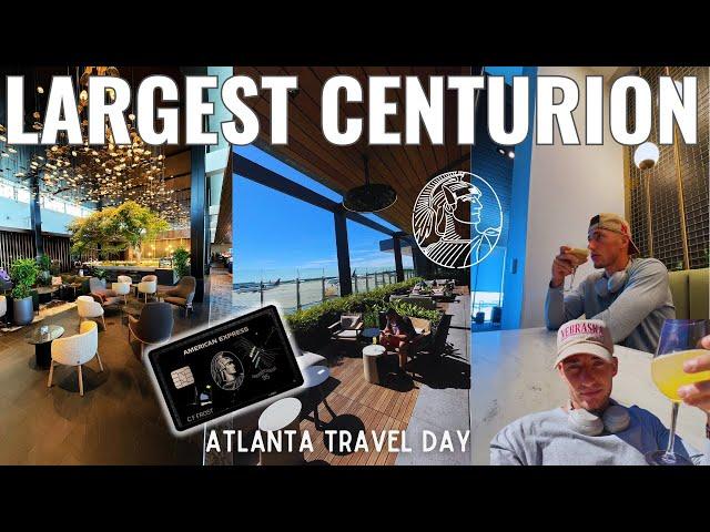 Is The New Atlanta Centurion Lounge Worth It? - 2024 Travel Day