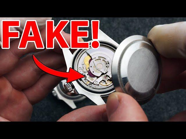 OPENING A $600 FAKE ROLEX!