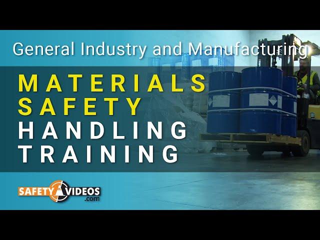 Materials Handling Safety Training from SafetyVideos.com