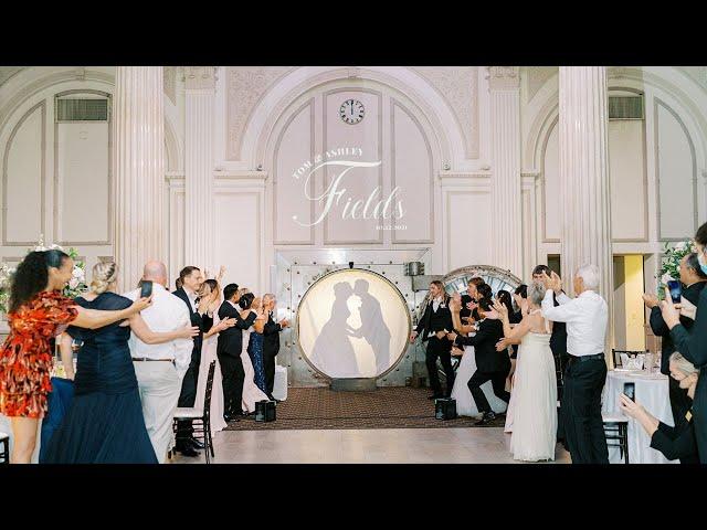 Ashley and Tom get married at The Treasury on The Plaza in St. Augustine