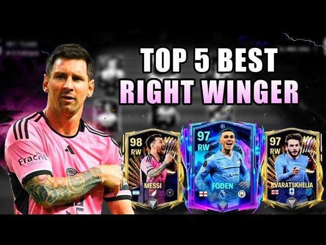 Top 5 Best Right Winger in FC Mobile | Best RW in FC Mobile | eafc24