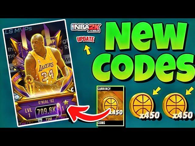 ️0'NEAL '02REDEEM️Nba 2k Mobile Redeem Codes 2024 -Nba 2k Mobile Redeem Codes