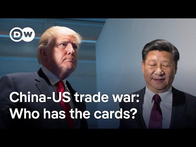 US-China: Who has the better prospects of withstanding a prolonged trade dispute? | DW News