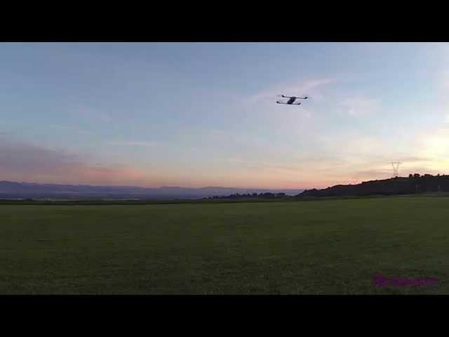 QUATERNIUM HYBRID DRONE: Fuel + Electric UAV, 2.5hr