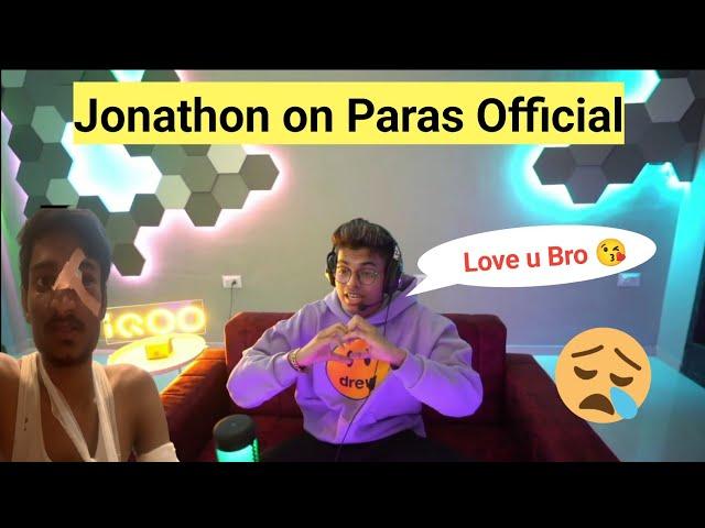 Jonathon Gaming React On Paras Official  VinitisLive #jonathan #parasofficial