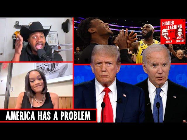 The Jarring Trump-Biden Debate, Black Nepotism, and Jamaal Bowman’s Loss | Higher Learning