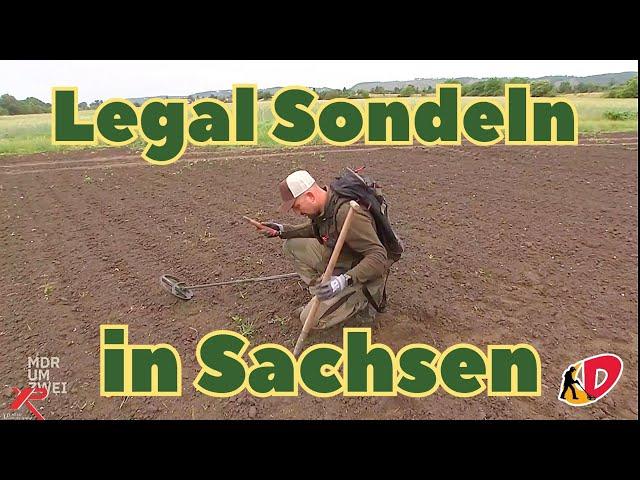 Rechtliche Grundlagen zum legalen Sondeln in Sachsen! Schatzsuche Metaldetecting XP Deus2 MDR