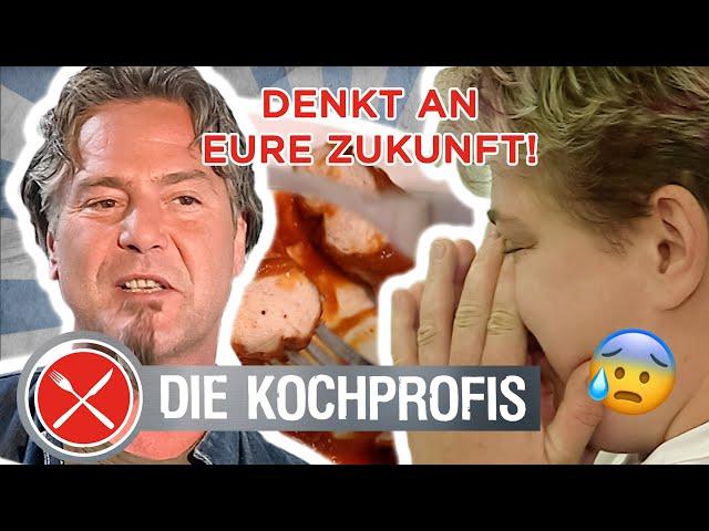 Kantinenfraß! - Das ist keine Bulette, das ist ein Baseball! | Die Kochprofis - Einsatz am Herd