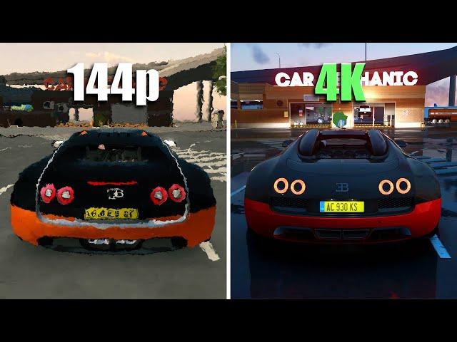 144p ️ 4K Realistic Graphics in Car Parking Multiplayer