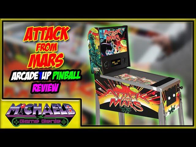 Attack From Mars Arcade1Up Pinball Review | MichaelBtheGameGenie