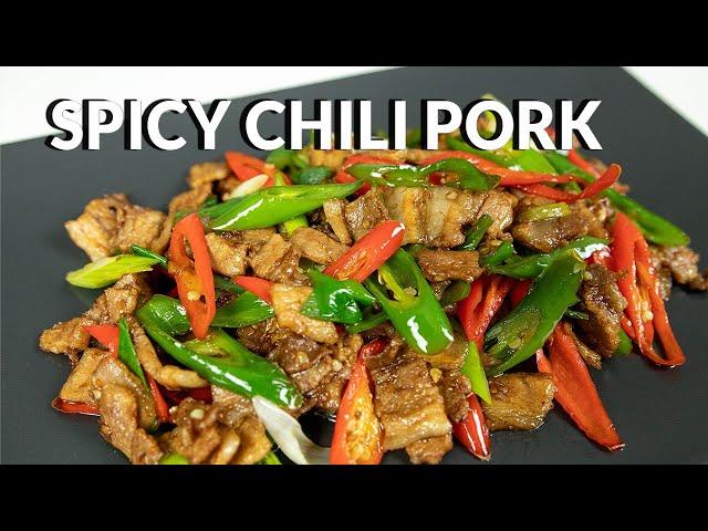 How To Make Spicy Chili Pork - Fast & Delicious Stir Fry!