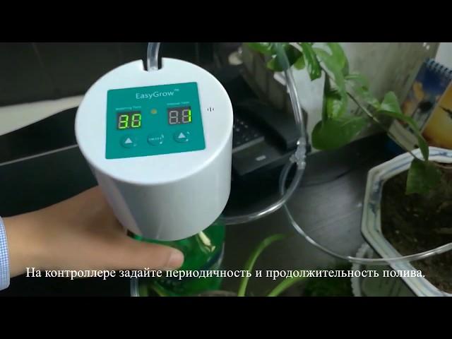 Система автоматического полива комнатных растений EasyGrow