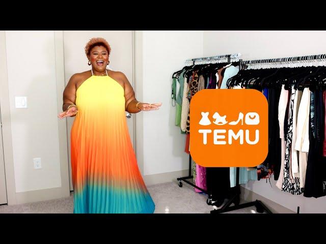 TEMU ATE DOWN WITH THIS HAUL, I FEAR  || PLUS SIZE & CURVY TRY ON HAUL || SIZE 4X || MISSJEMIMA