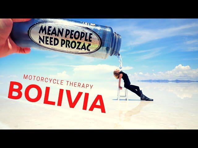 Bolivia by Motorcycle // KLR 650, Salar de Uyuni, Salt Flats, Lake Titicaca, La Paz cable cars