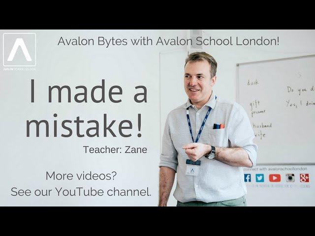 Avalon Bytes: I made a mistake!