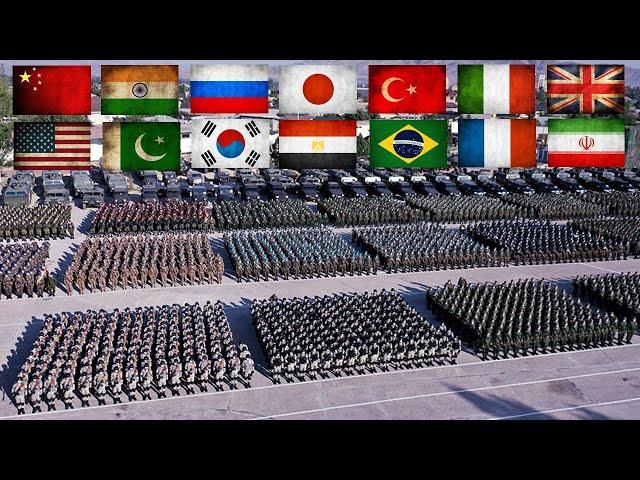 10 Most Powerful Land Forces in the World | New 2023